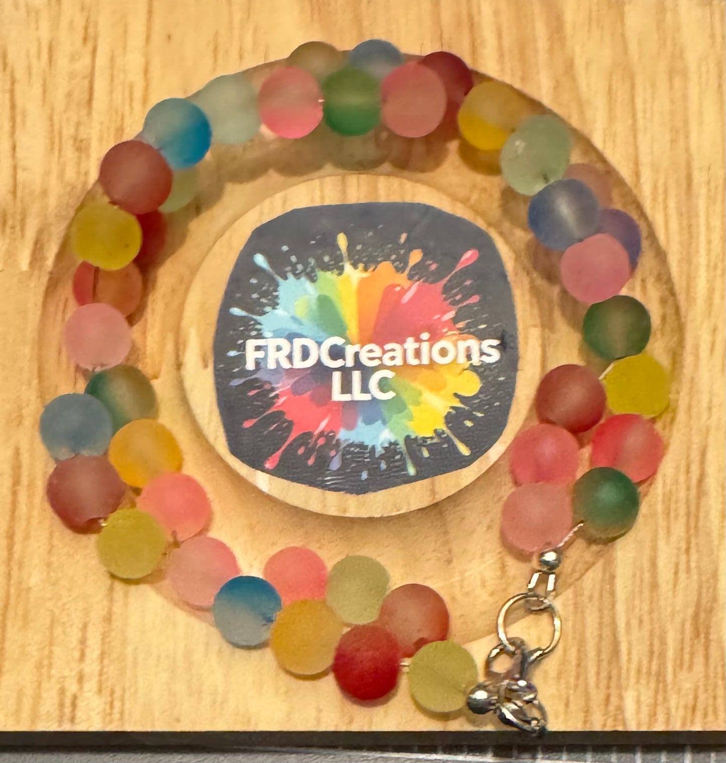 Handmade Gumdrop Bracelet