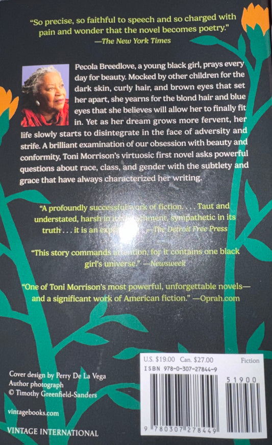 The Bluest Eye-Toni Morrison-Banned Book
