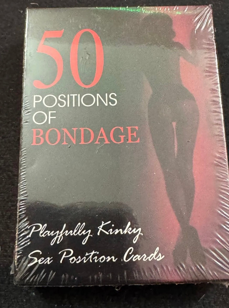 50 positions of bondage deck of cards
