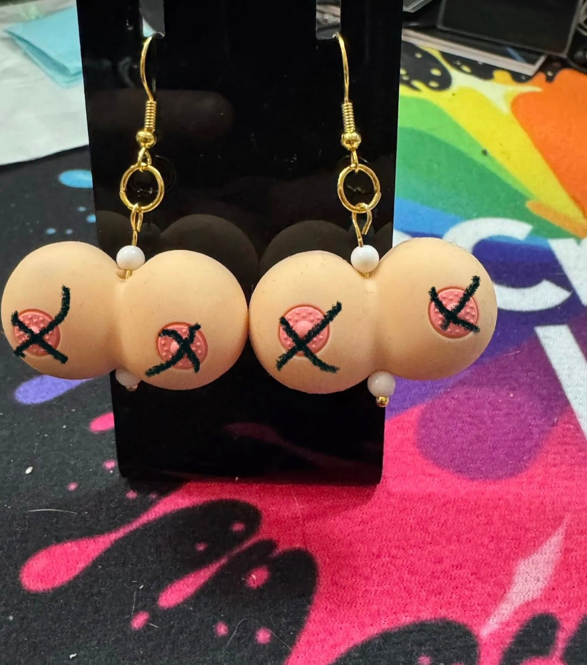 Boobie Earrings