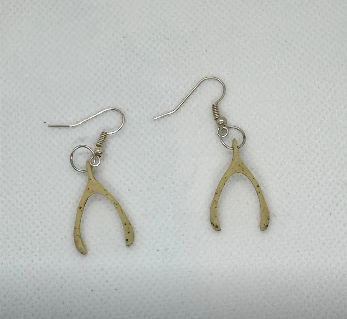 Handmade Wishbone Earrings