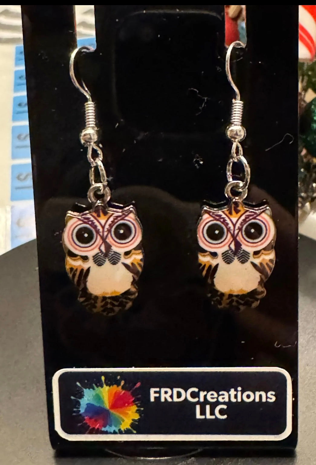 Handmade Owl Earrings