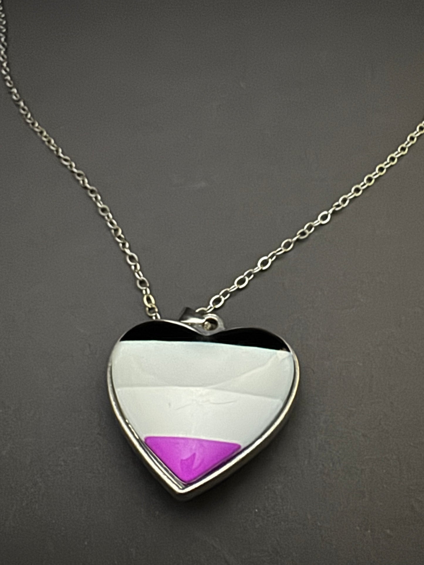 Curated Pride Heart Necklace