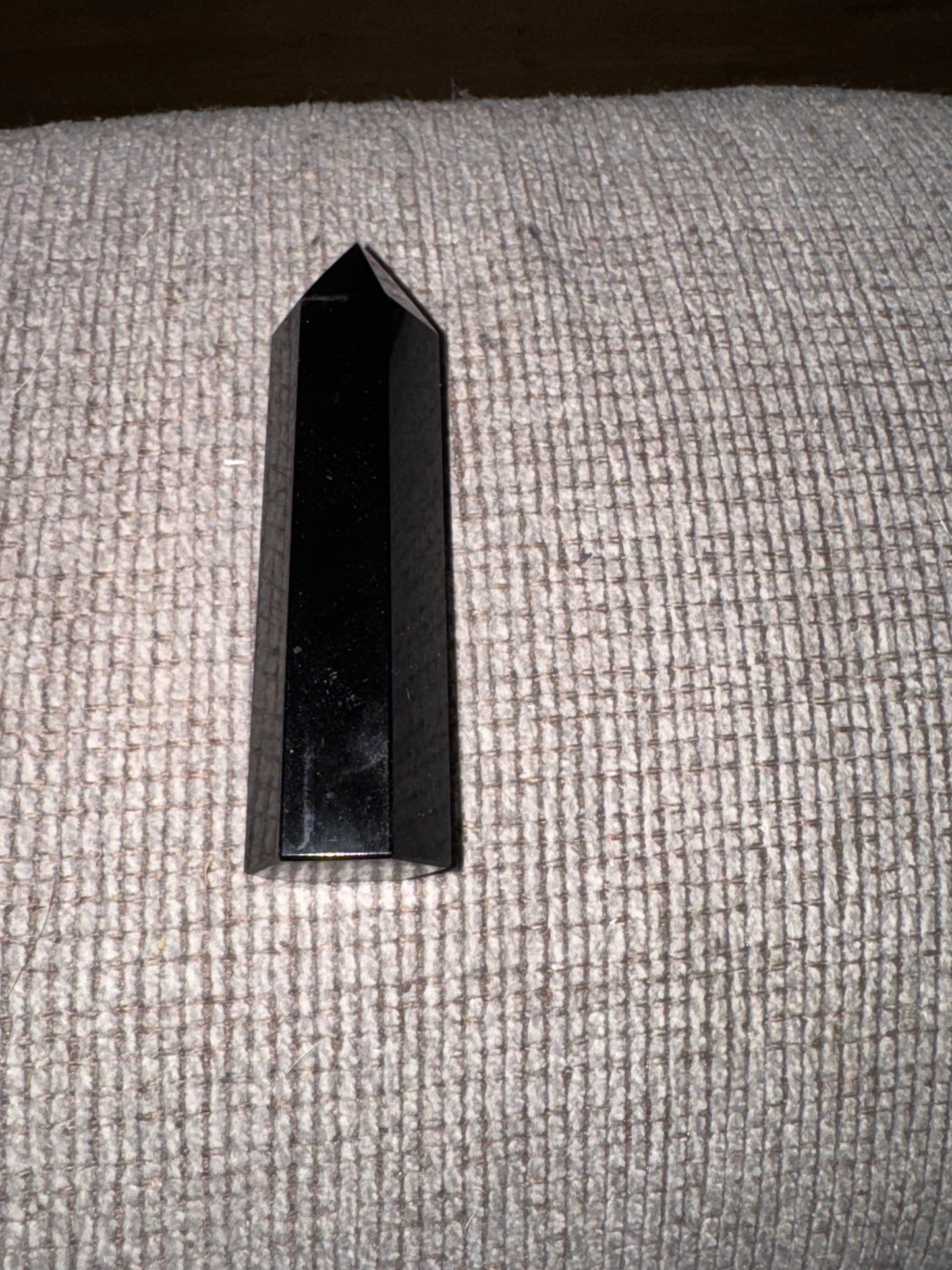 Black obsidian tower