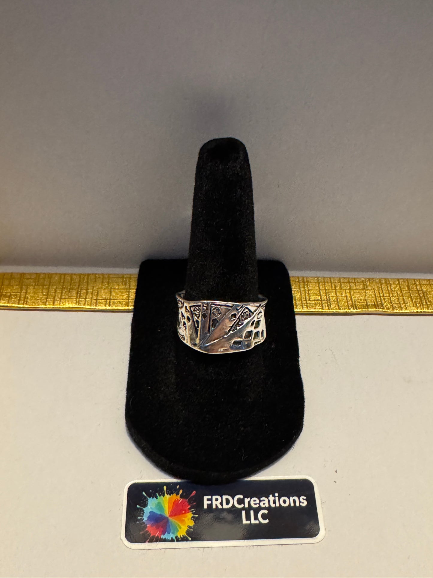 Curated Playing Card Ring