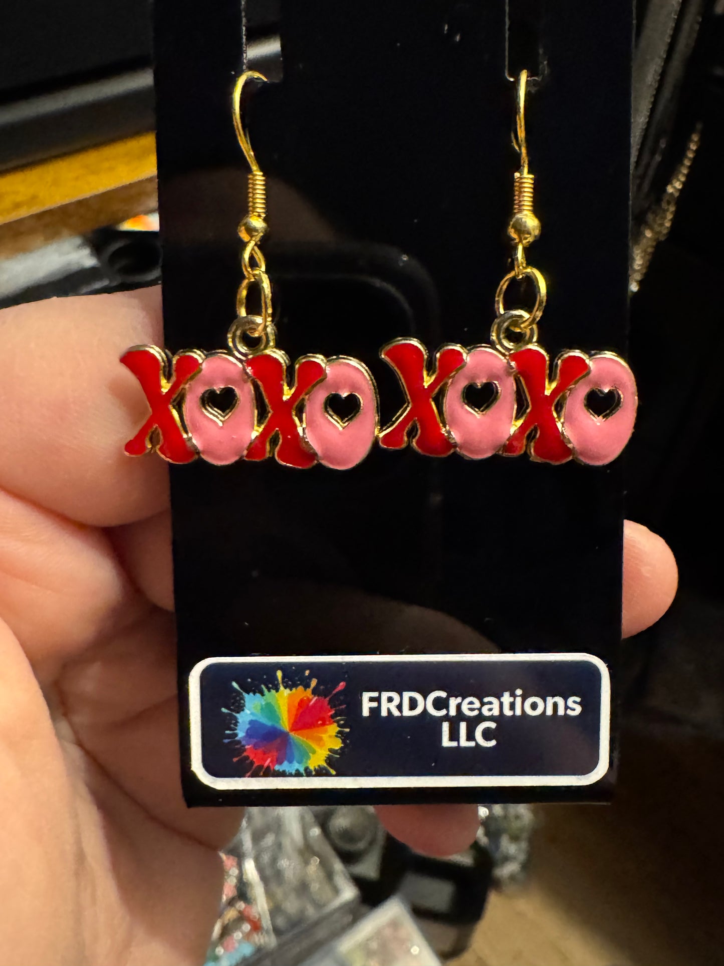 Handmade XoXo Earrinfs