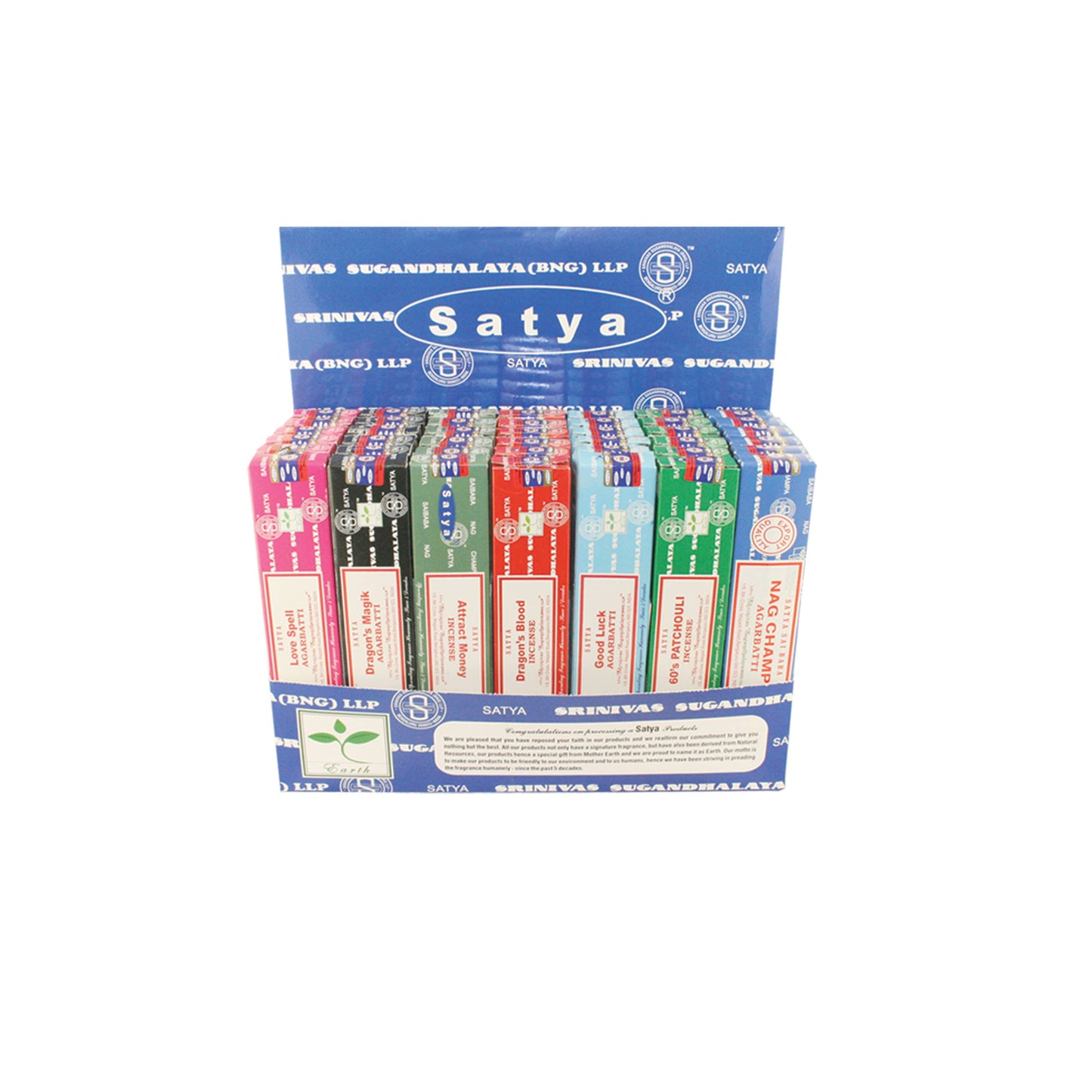 Assorted Incense Sticks - Satya Nag Champa