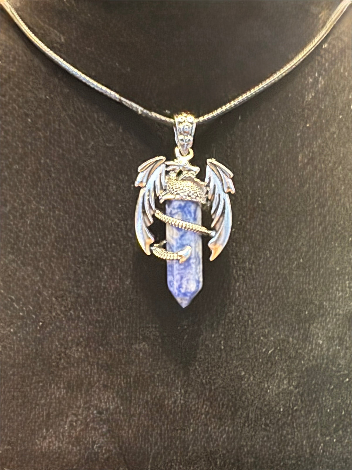 Curated Crystal Dragon Necklace