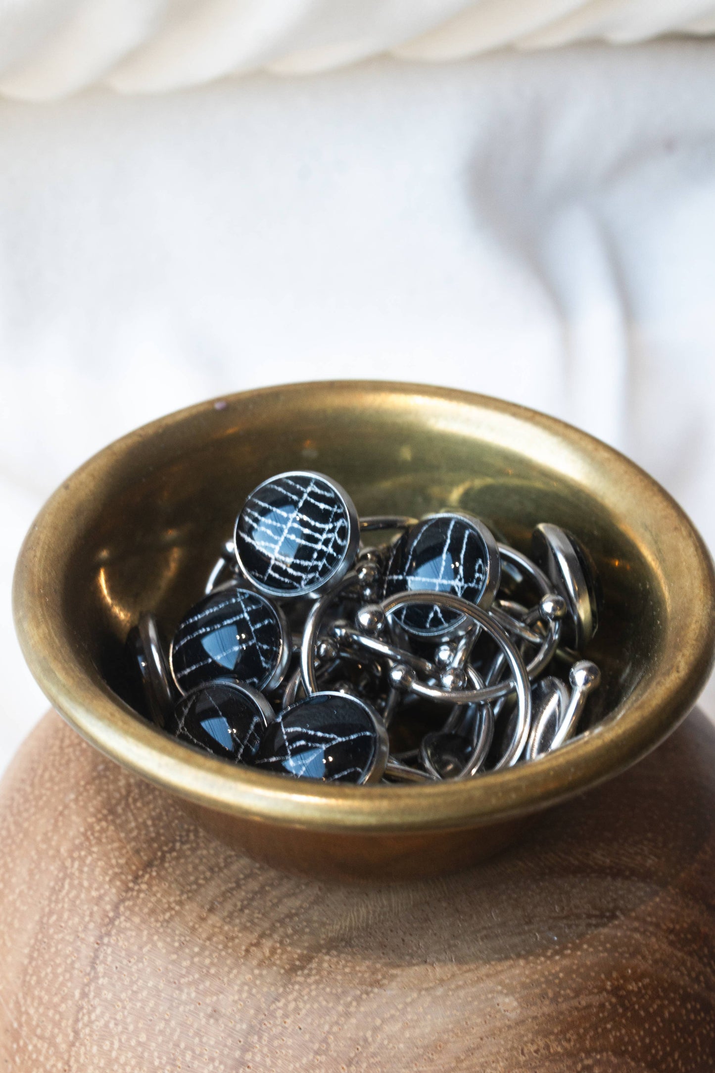 Real Spider Web Ring-Curated