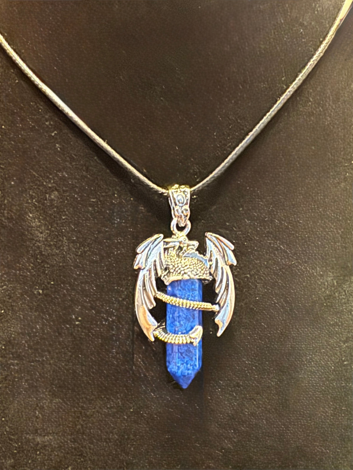 Curated Crystal Dragon Necklace