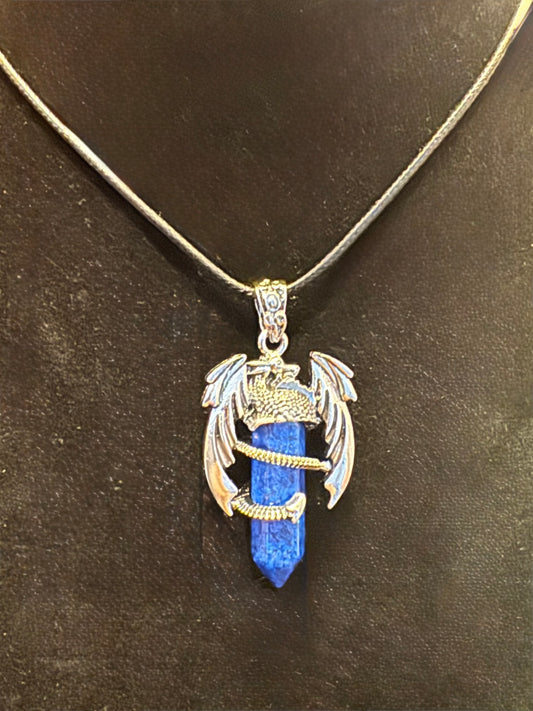 Curated Crystal Dragon Necklace