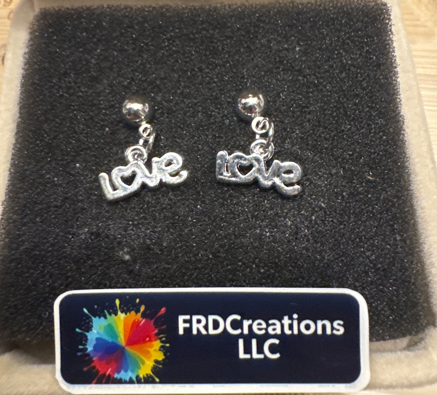 Handmade Love Earrings