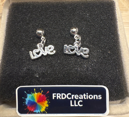 Handmade Love Earrings