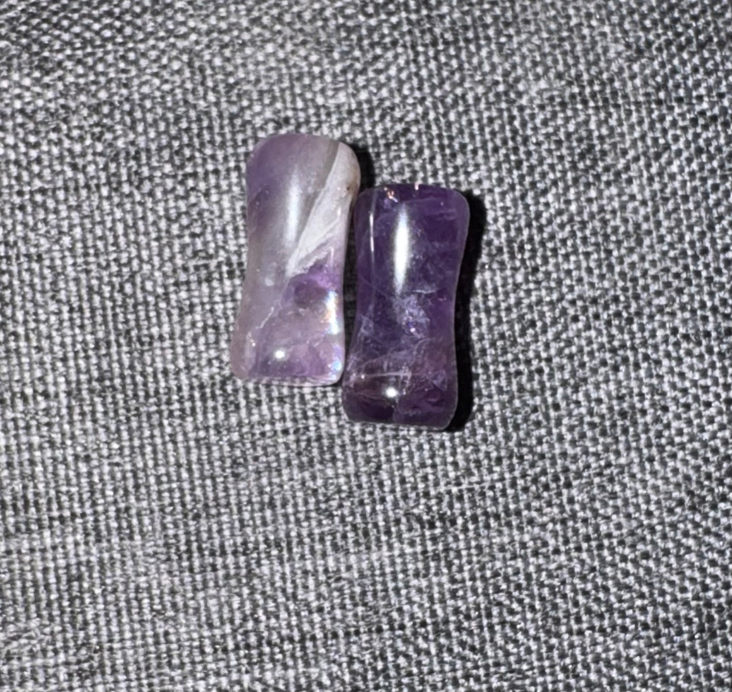 Amethyst Crystal Ear Gauges