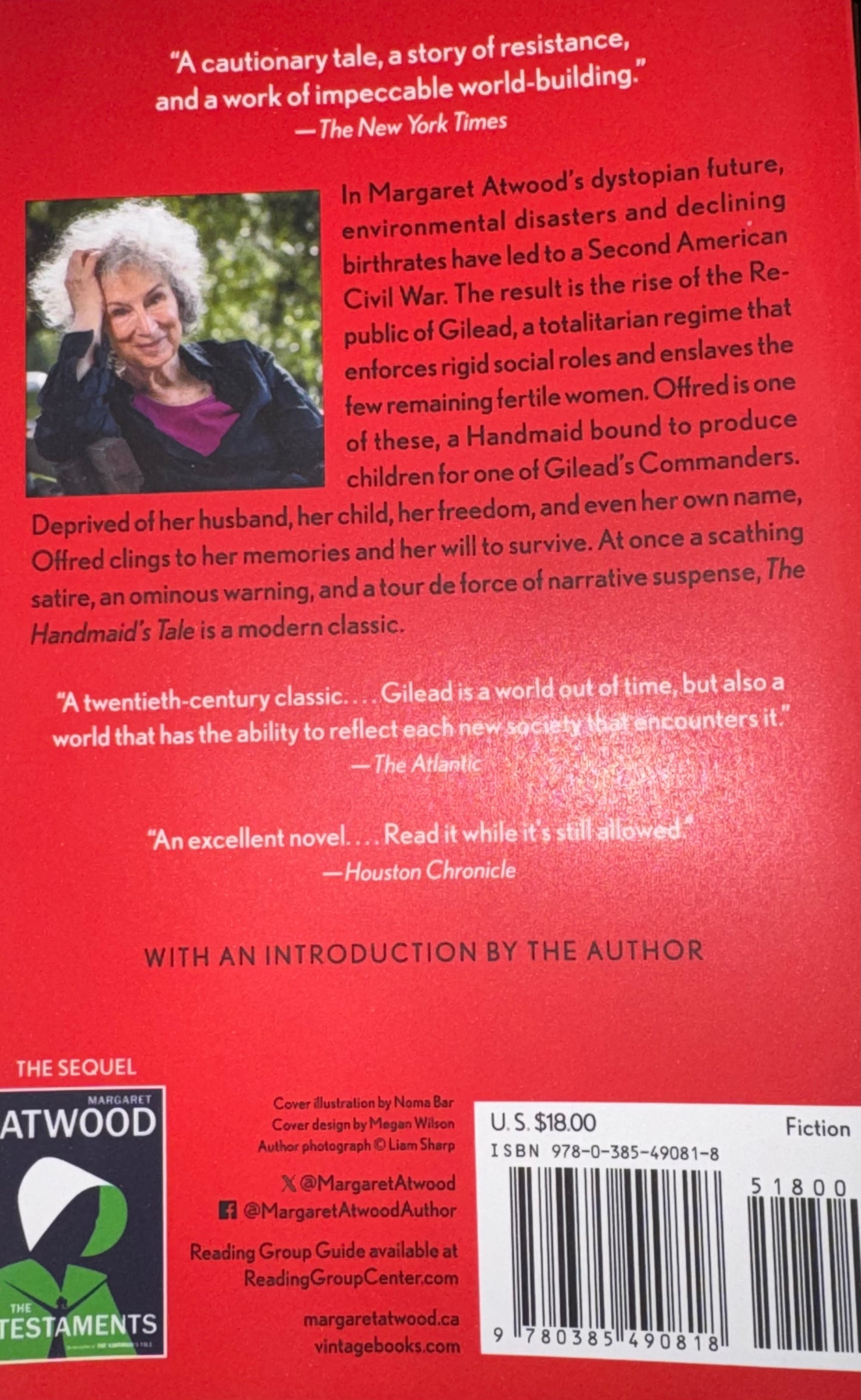 The Handmaid's Tale-Margaret Atwood-Banned Book