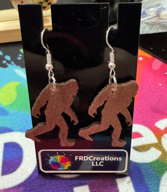 Bigfoot earrings 