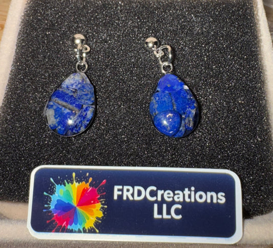 Handmade Lapis Lazuli Earrings