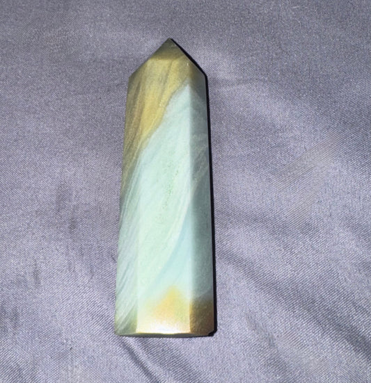 Caribbean Calcite 6 Sided Towers