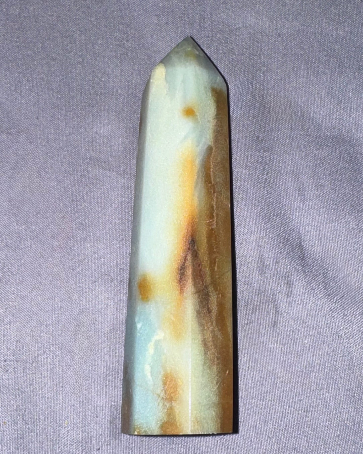 Caribbean Calcite 6 Sided Towers