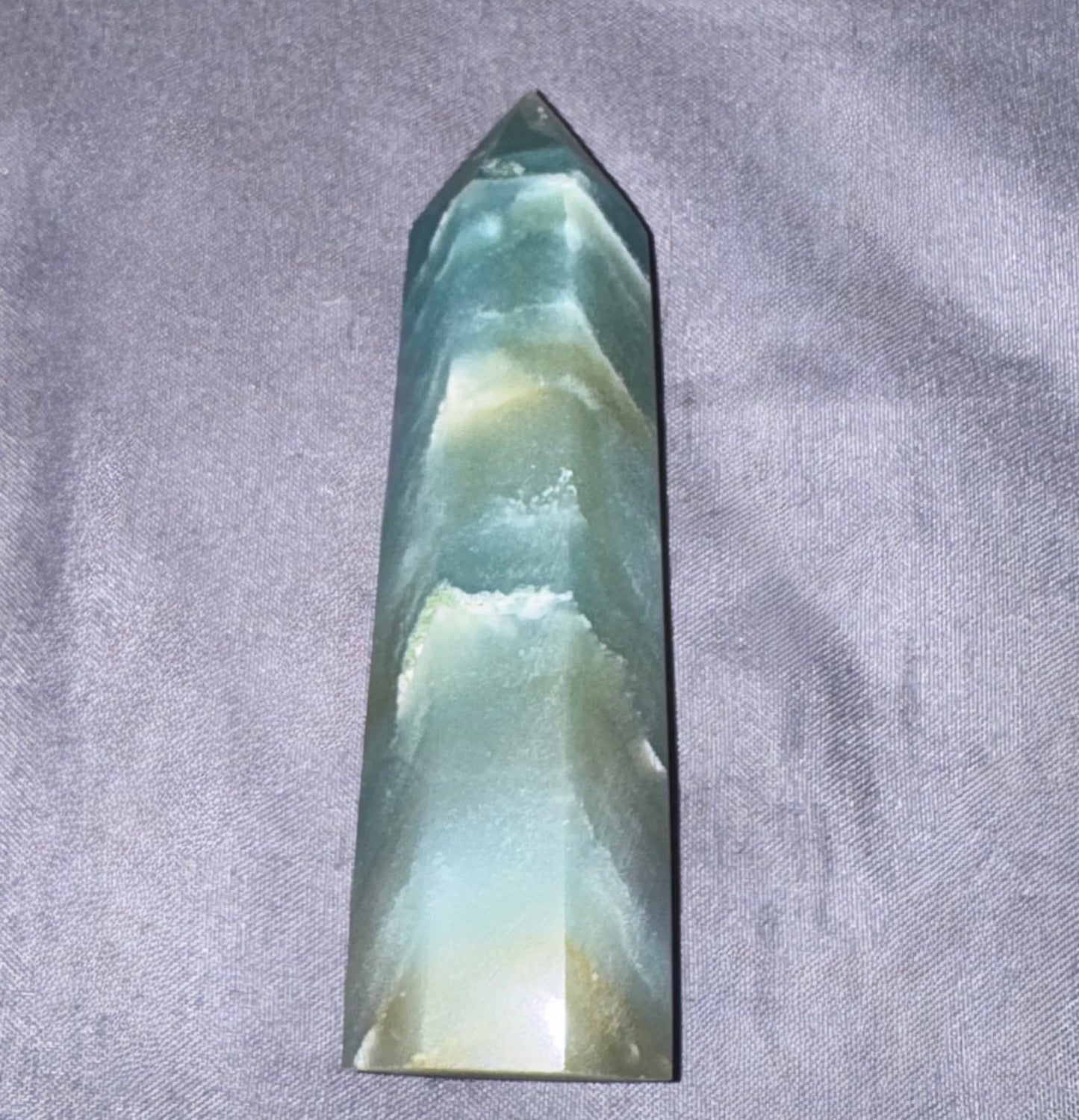 Caribbean Calcite 6 Sided Towers