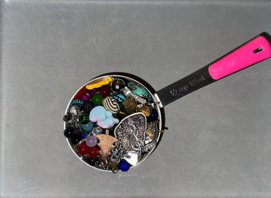 Creative Chaos Bead Confetti | 1/2 Cup Scoop | 250+ Pieces