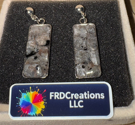 Handmade UV Reactive Yooperlite Earrings