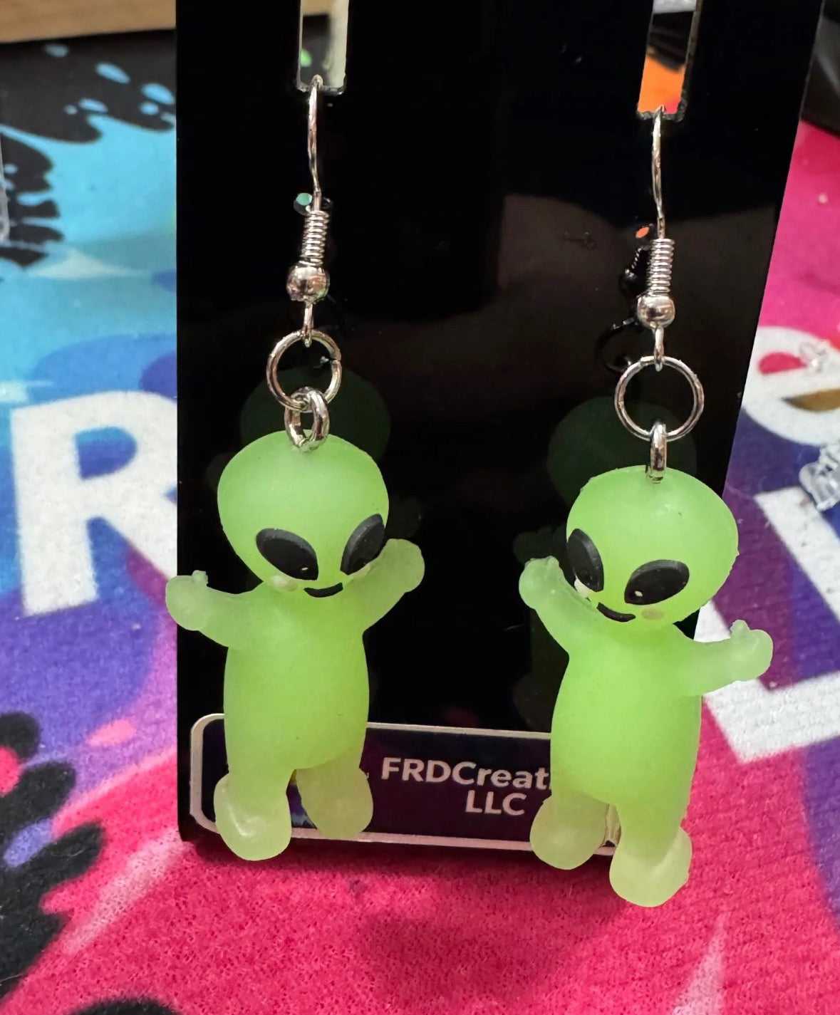 Alien Earrings 