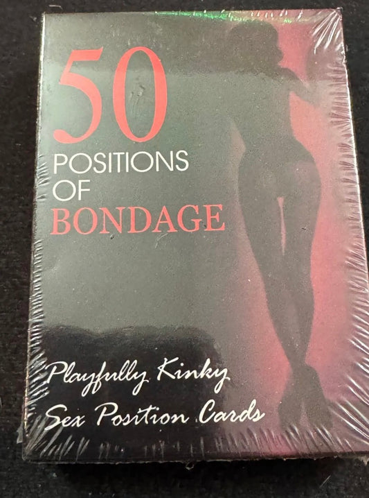 50 positions of bondage deck of cards 