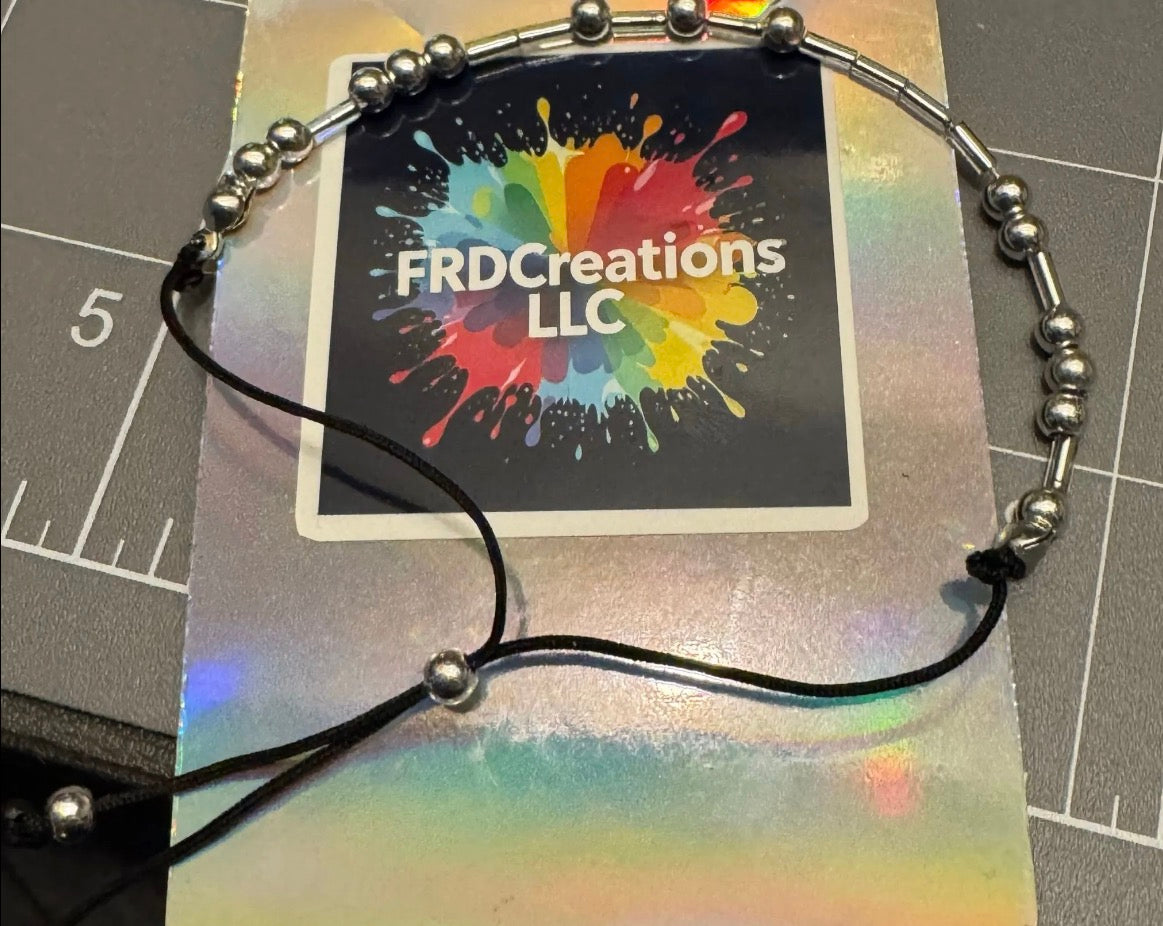 Morse code fuck off bracelet 