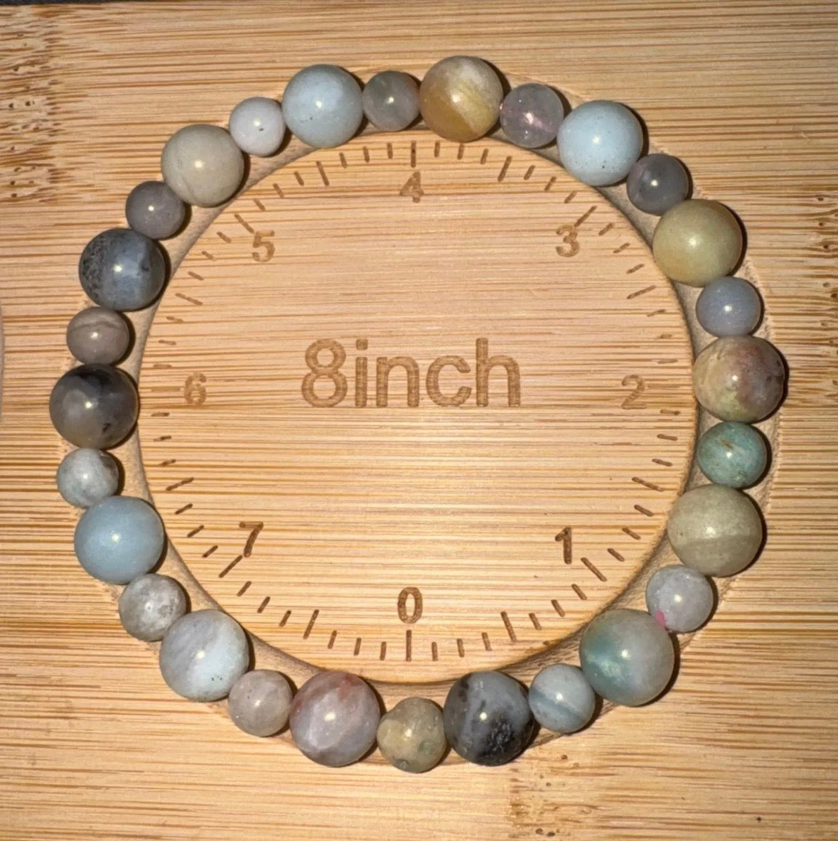 Handmade Caribbean Calcite Bracelet