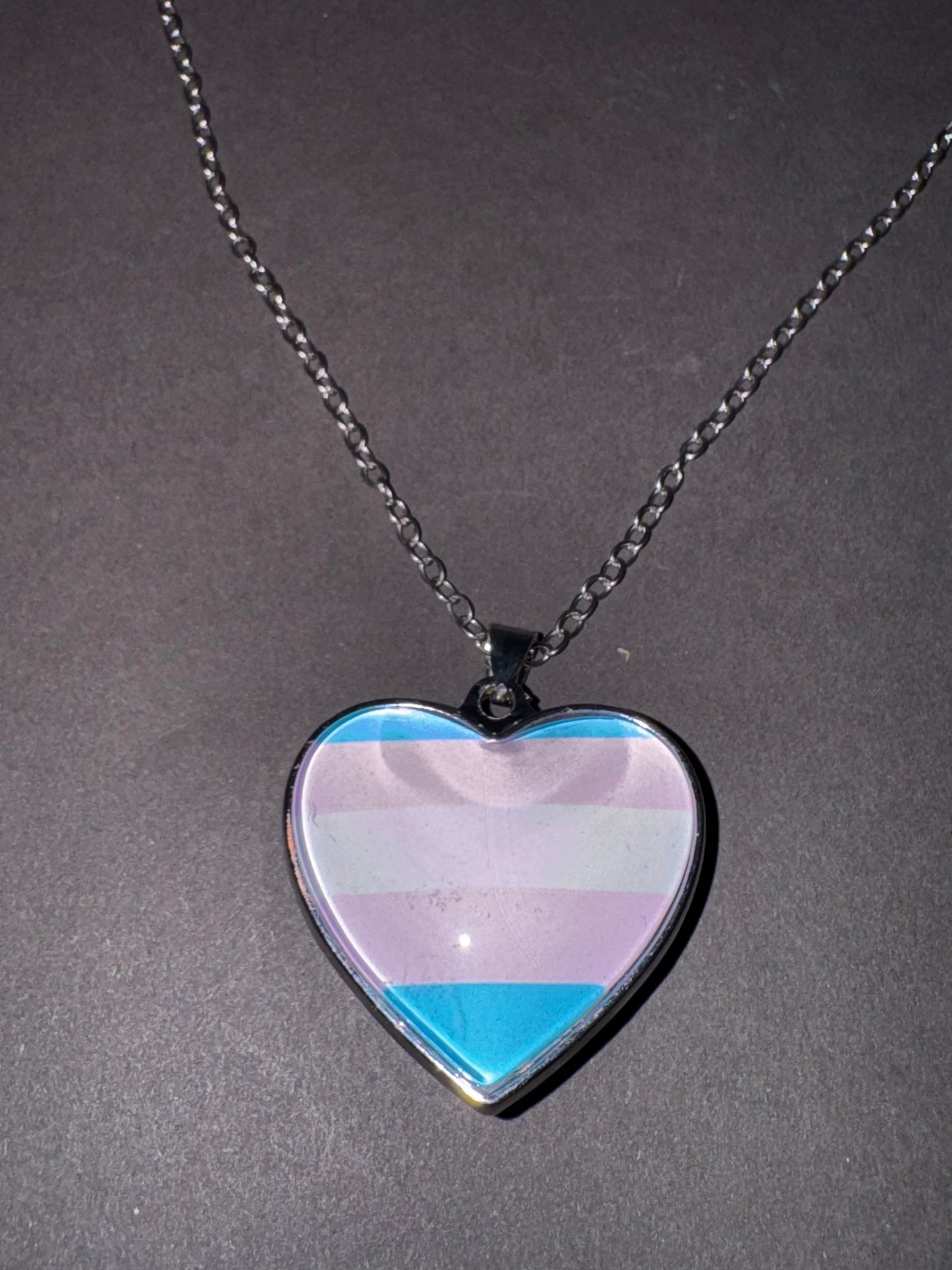 Curated Pride Heart Necklace