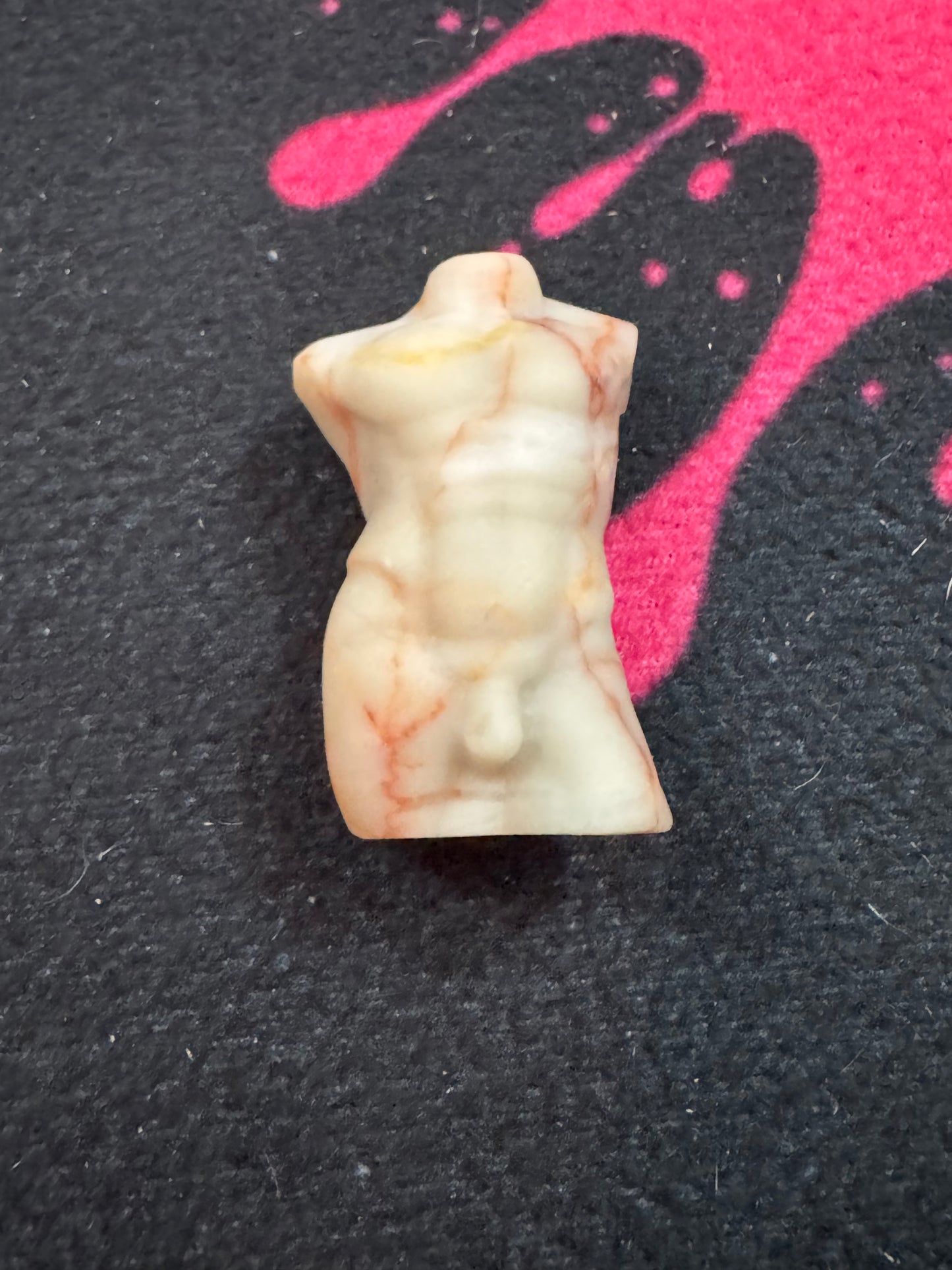 Mini Crystal Male Body Carving – 2 Inch Figure