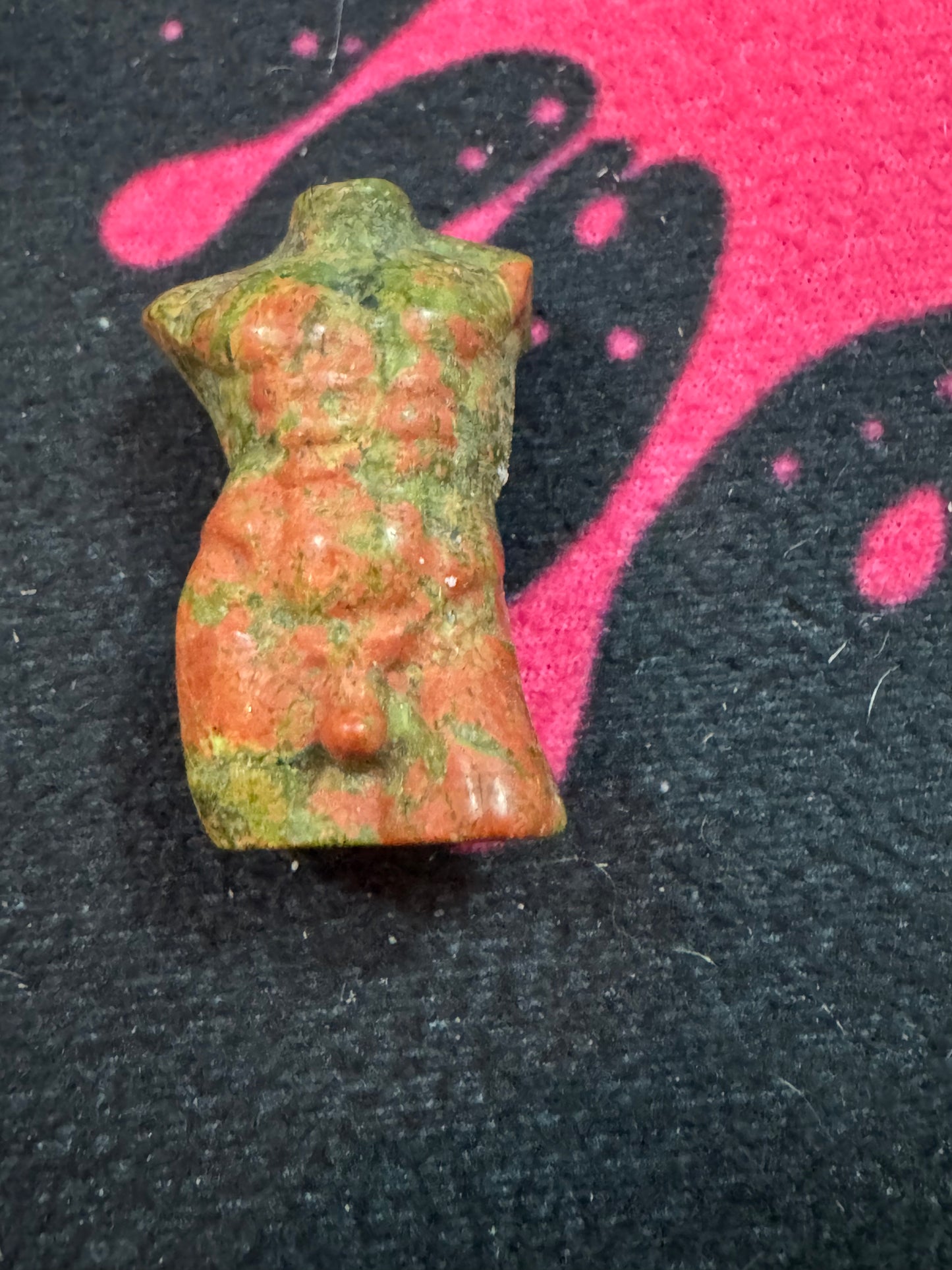 Mini Crystal Male Body Carving – 2 Inch Figure