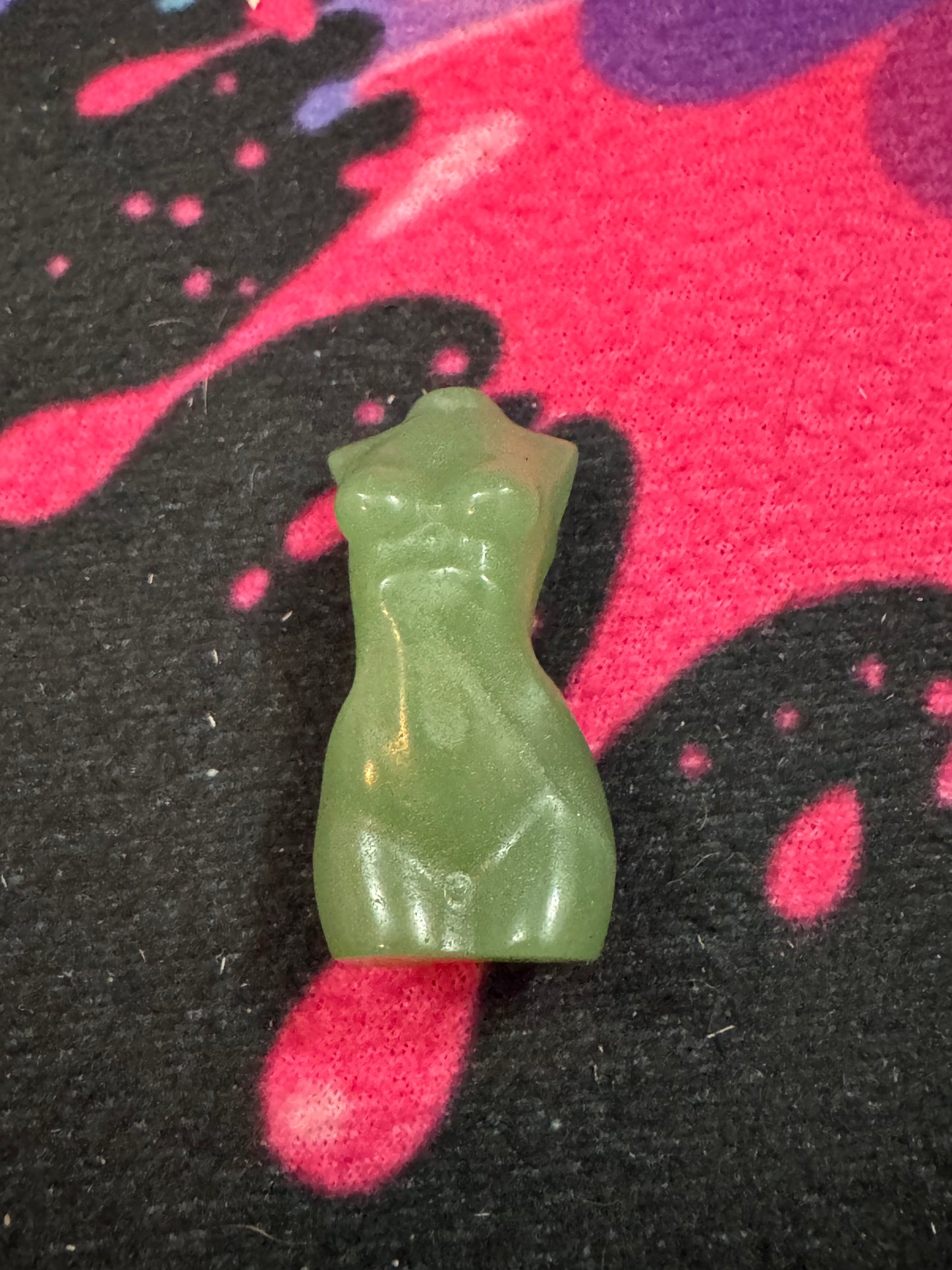 Mini Crystal Lady Body Carving – 1 Inch Figure