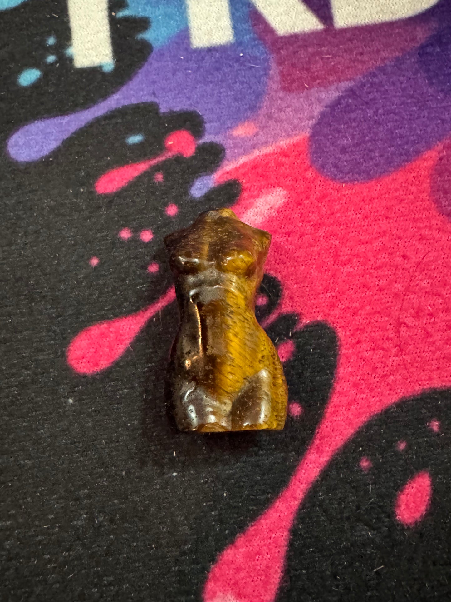 Mini Crystal Lady Body Carving – 1 Inch Figure
