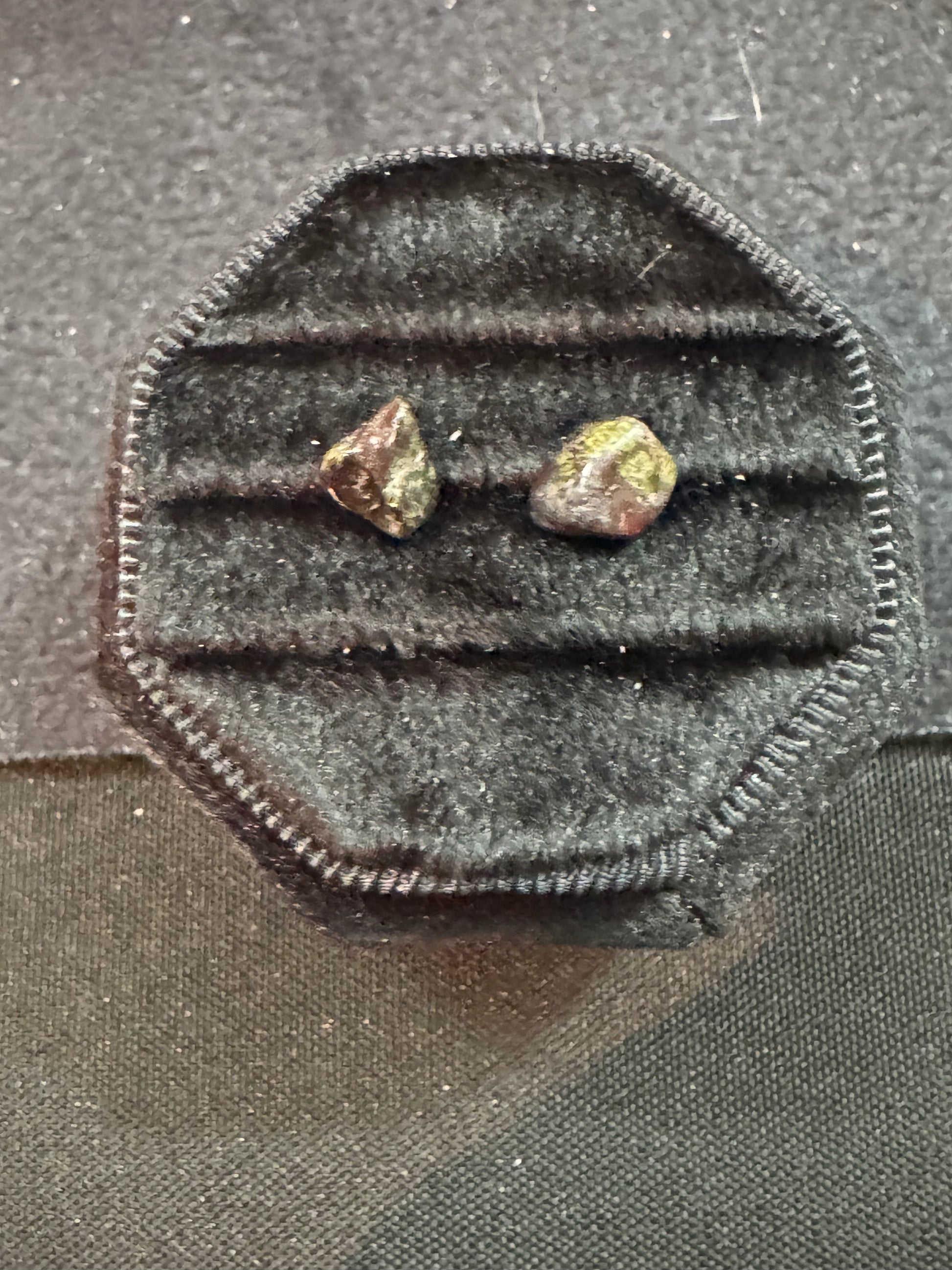 Dragons blood earrings