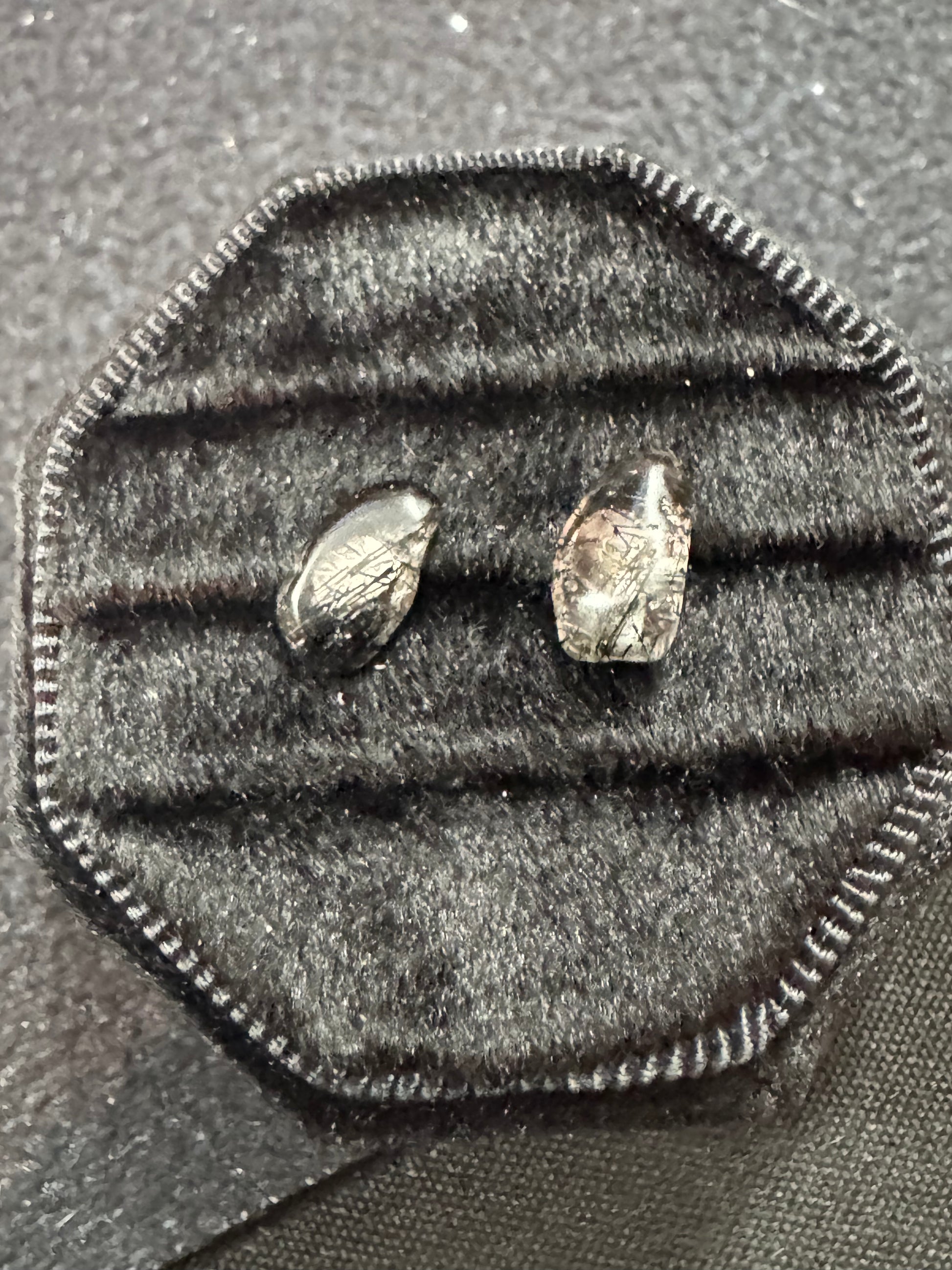 Rutilated Quartz Earrings 