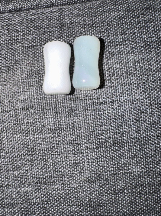 Amazonite Crystal Ear Gauges