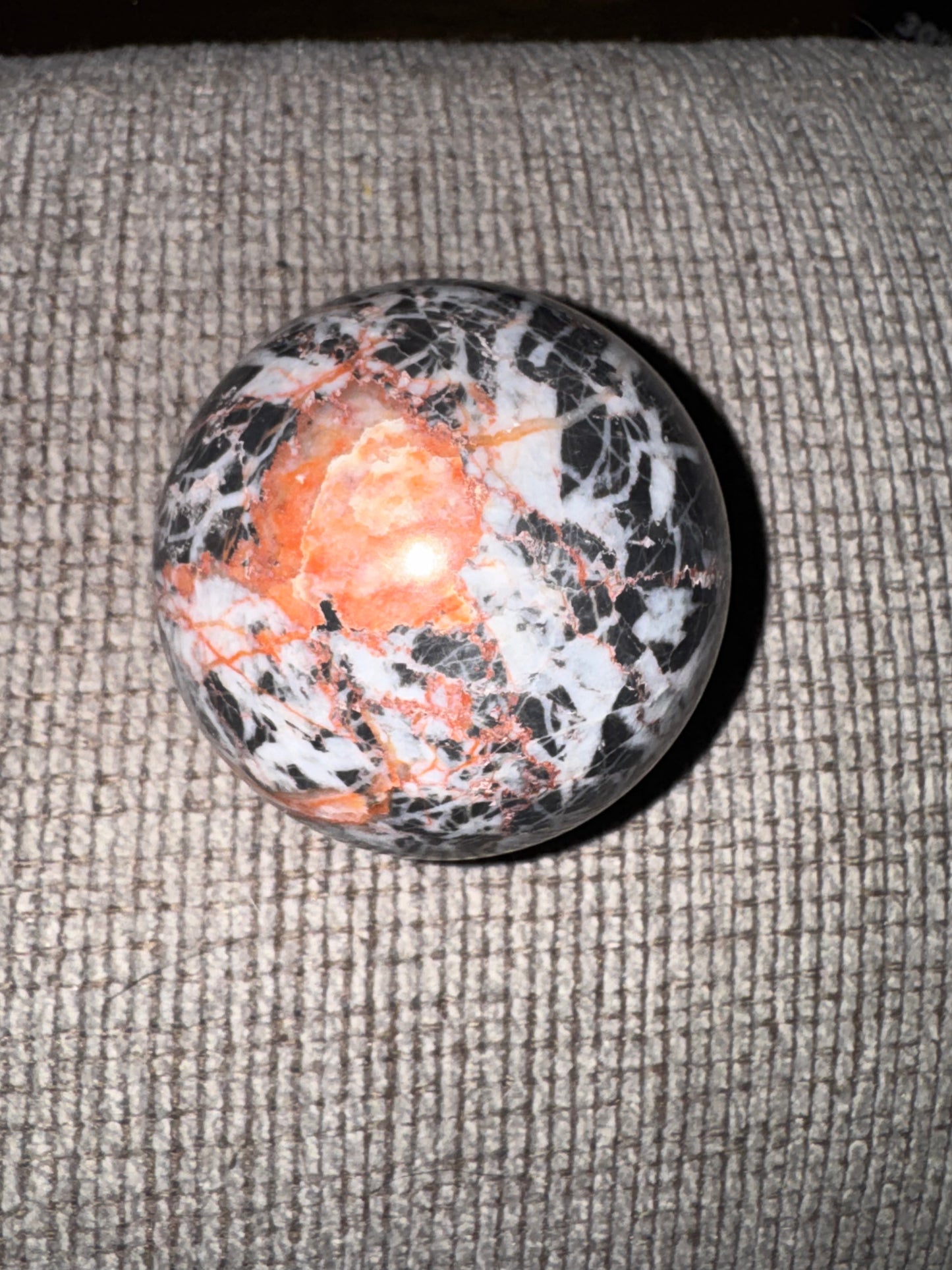 Zebra Jasper Sphere-58mm